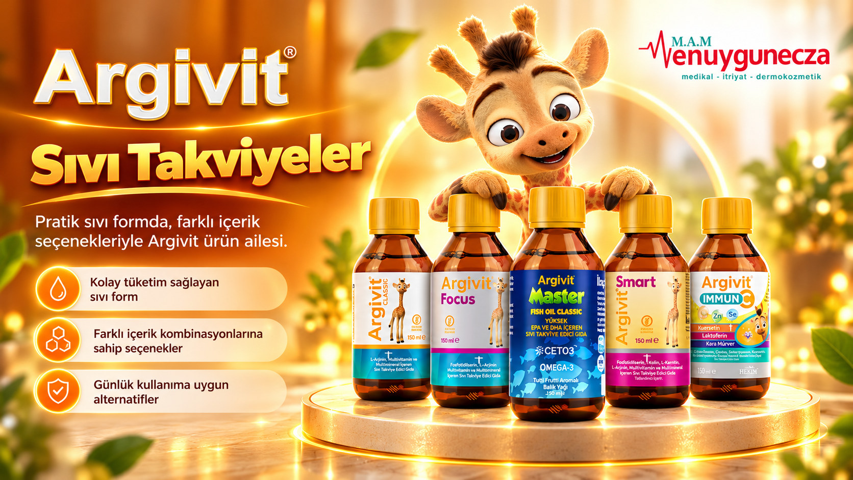 Argivit Ürünlerinde Altın Fırsat