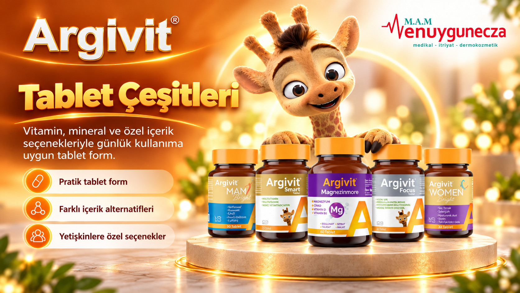 Argivit Ürünlerinde Altın Fırsat