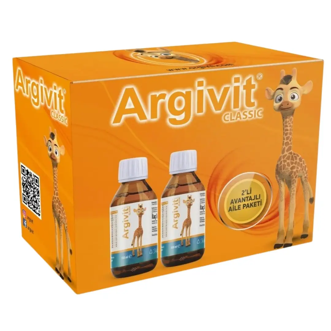 Argivit Classic Şurup 150 ml - 2'li Avantajlı Aile Paketi