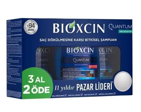 Bioxcin Quantum Yağlı Saçlar İçin Şampuan 300 ml - 3 Al 2 Öde 