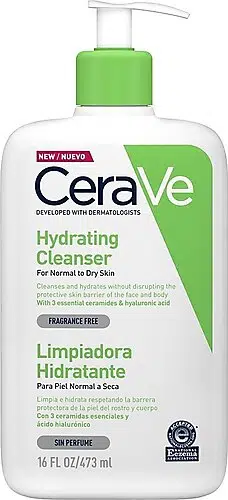 Cerave Hydrating Cleanser Normal ve Kuruya Dönük Ciltler İçin Nemlendiren Temizleyici 473 ml