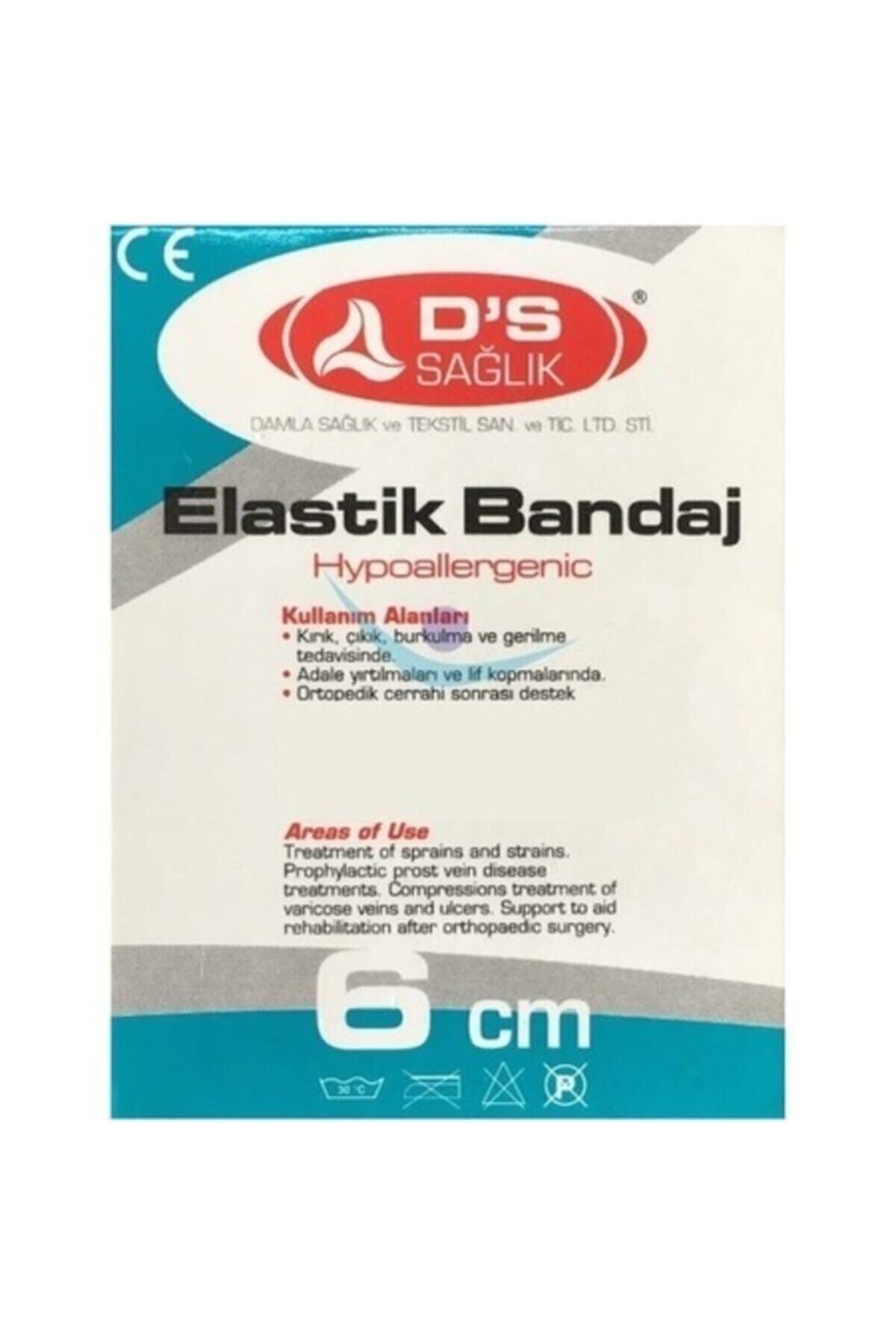 Damla Sağlık Elastik Bandaj 6 cm Damla Sağlık Elastik Bandaj 6 cm