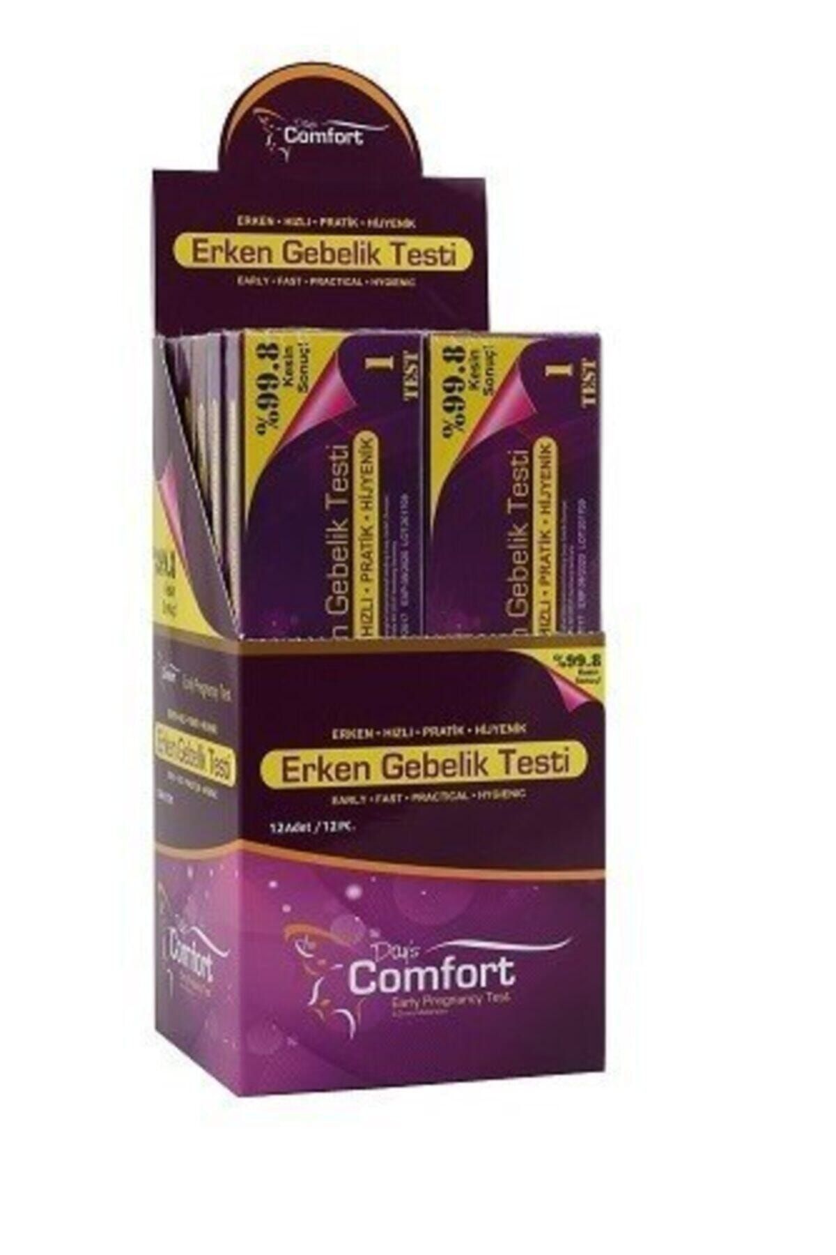 Day`s Comfort Erken Gebelik Testi - 12`li Stant Day`s Comfort Erken Gebelik Testi - 12`li Stant