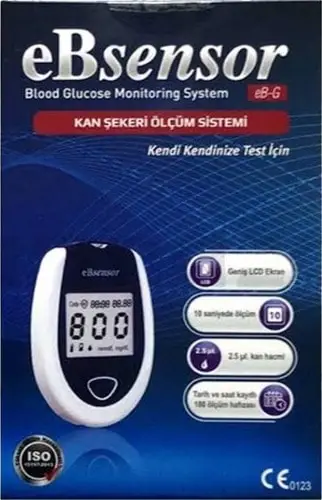 Ebsensor Şeker Ölçüm Cihazı