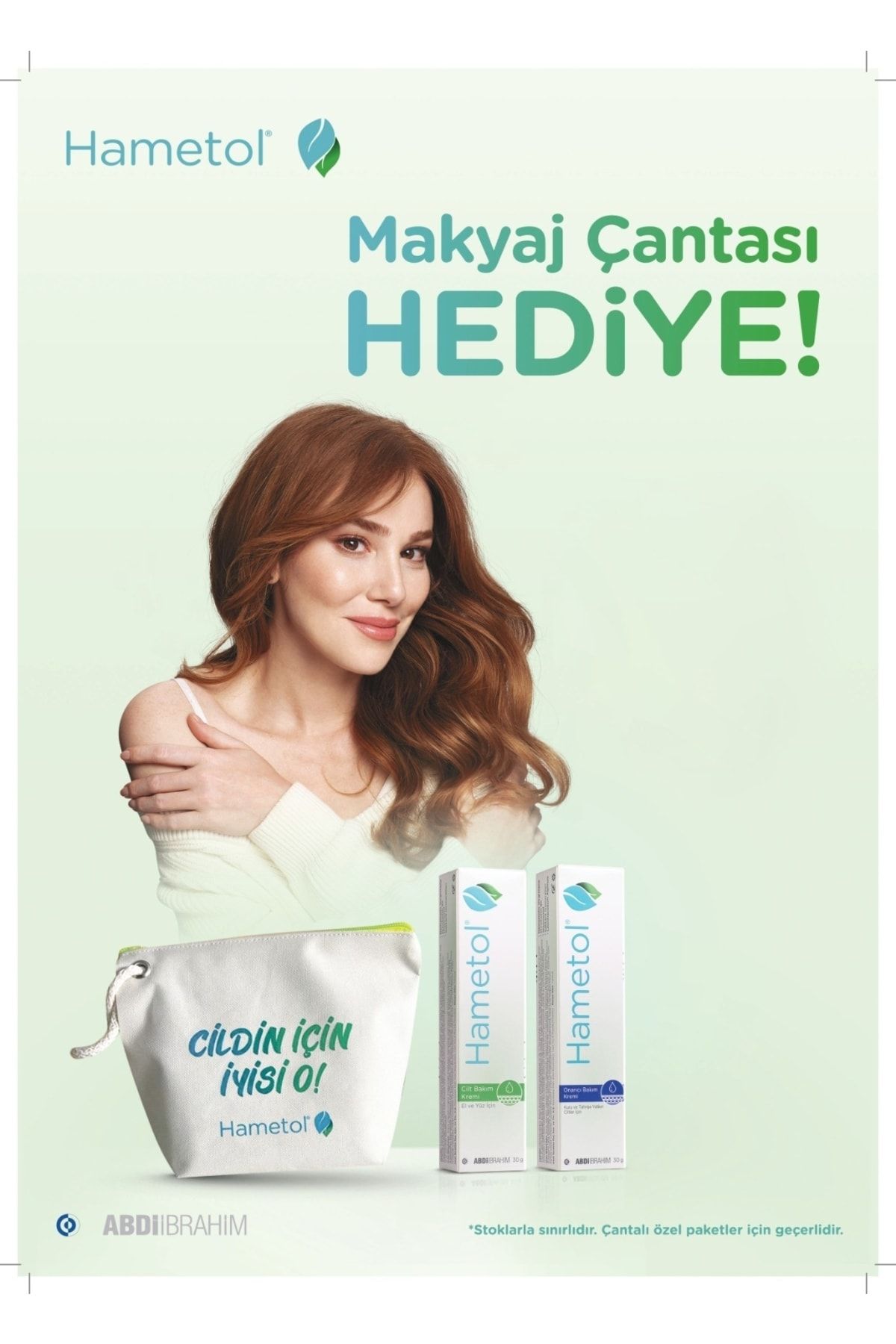 Hametol Cilt Bakım Onarıcı Krem 30 gr Kofre + Makyaj Çantası Hediyeli Hametol Cilt Bakım Onarıcı Krem 30 gr Kofre + Makyaj Çantası Hediyeli