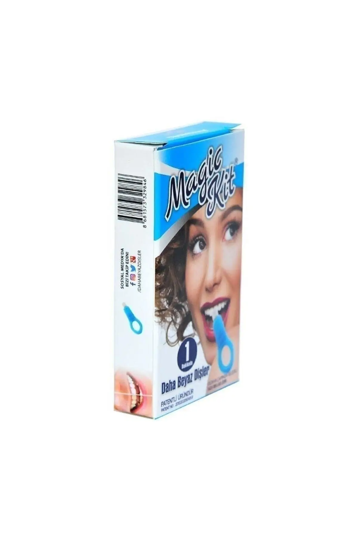 Magic Kit Diş Temizleme Kiti 1 Aparatlı + 5 Yedekli Tekli