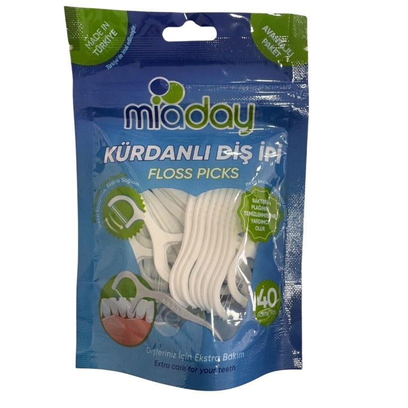 Miaday Kürdanlı Diş İpi 40`lı Miaday Kürdanlı Diş İpi 40`lı