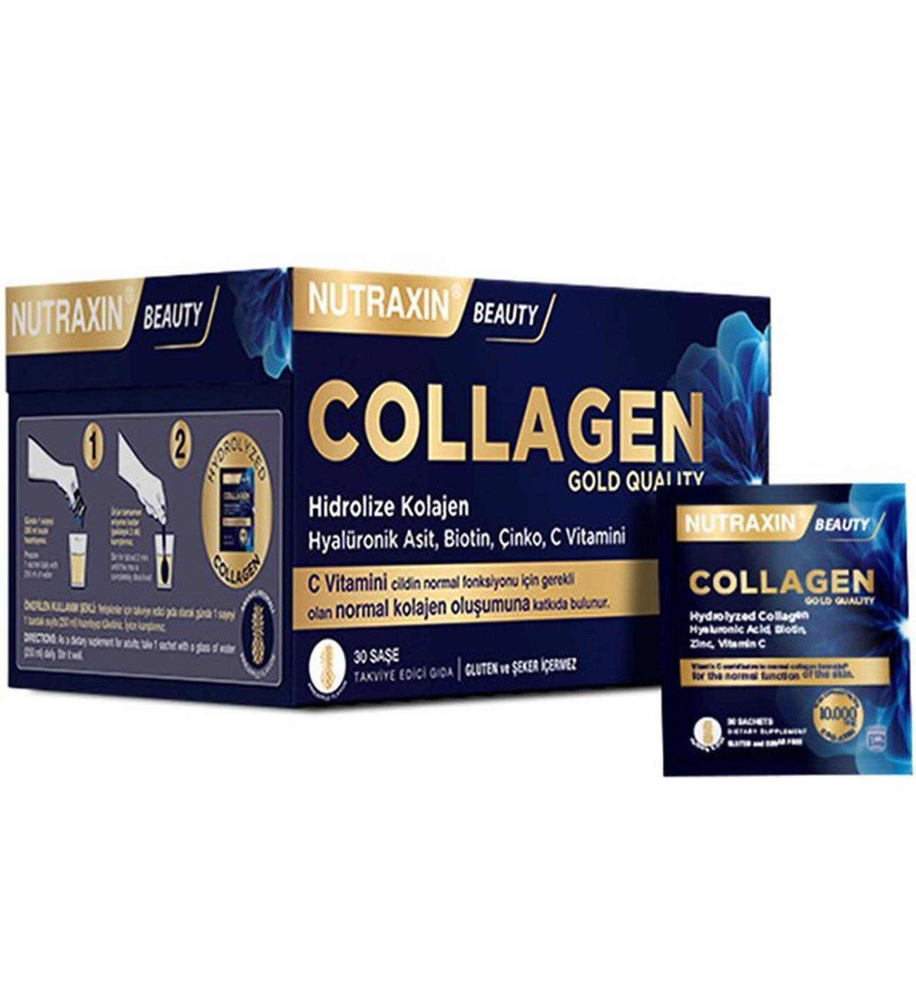 Nutraxin Collagen 10000 mg 30 Saşe Nutraxin Collagen 10000 mg 30 Saşe