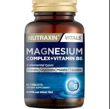 Nutraxin Magnesium Complex Vitamin B6 60 Tablet - Kutusuz