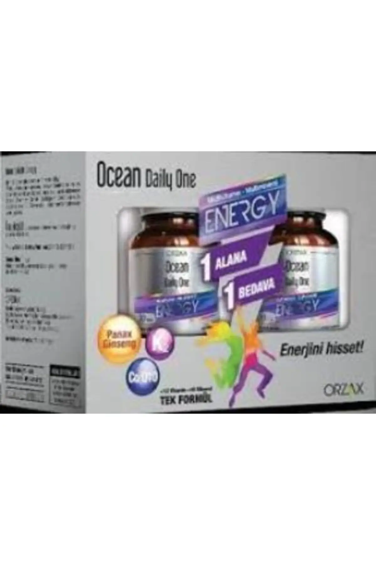 Ocean Daily One Energy 30+30 Tablet - 1 Alana 1 Hediye
