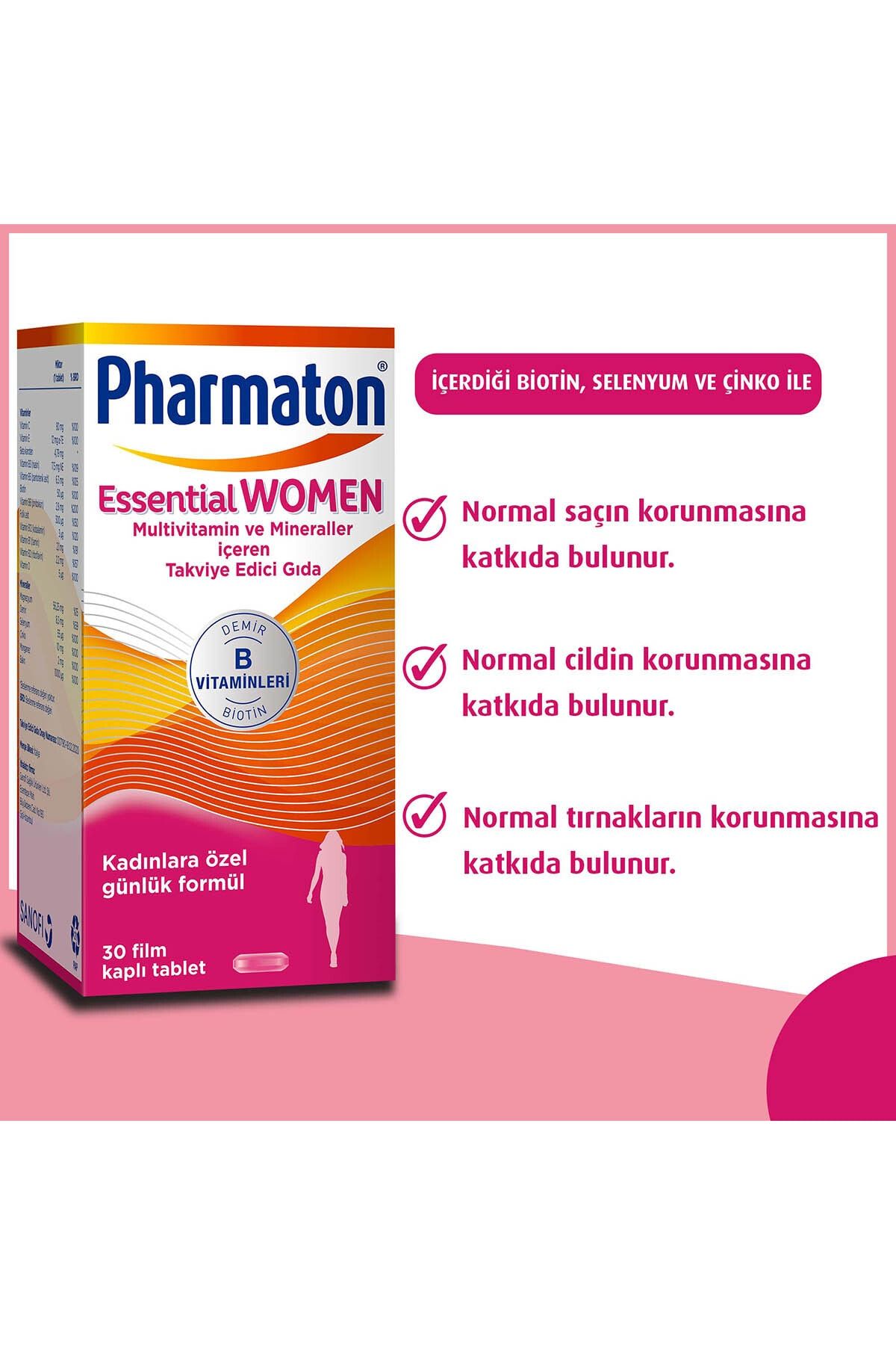 Pharmaton Essential Women 30 Tablet Pharmaton Essential Women 30 Tablet
