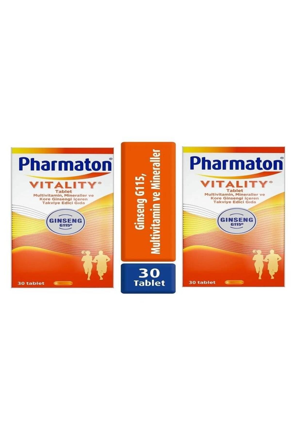 Pharmaton Vitality Avantajlı 2`li Paket 30+30 Kapsül Pharmaton Vitality Avantajlı 2`li Paket 30+30 Kapsül