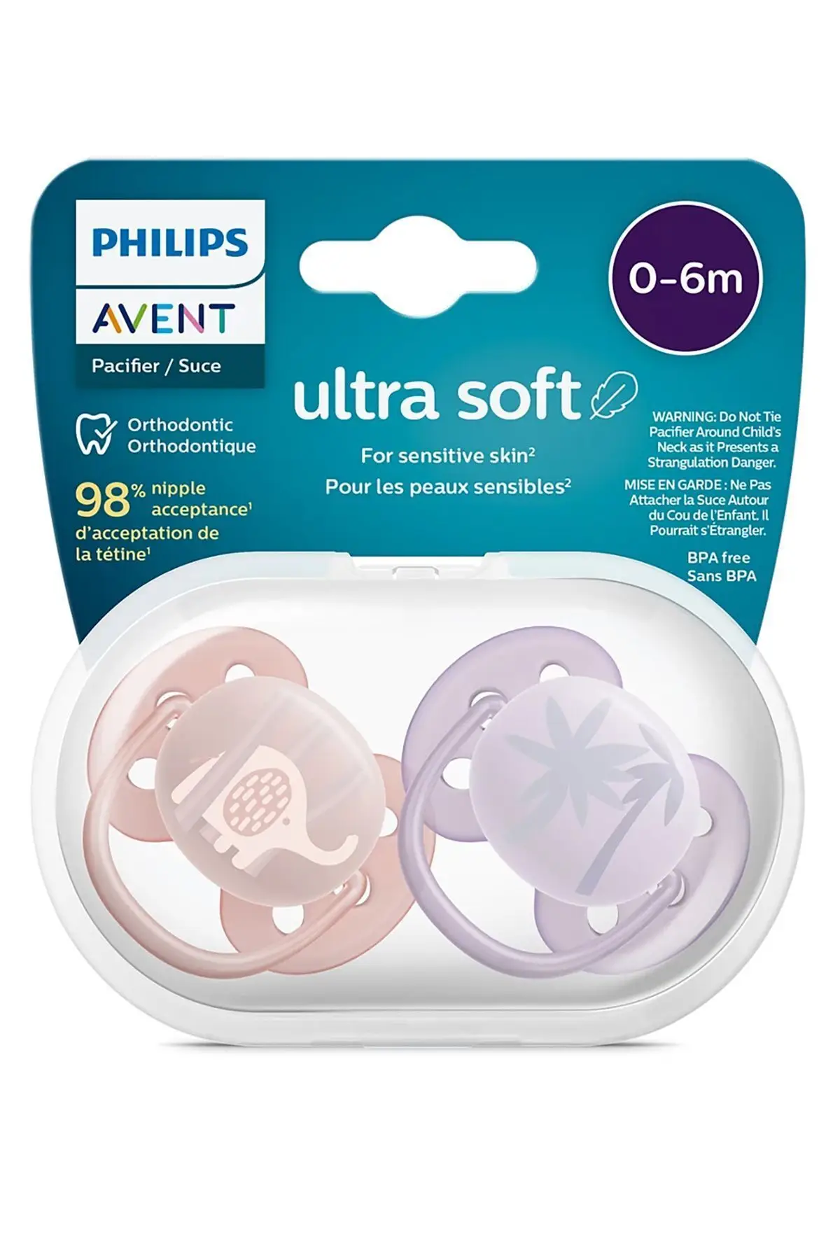 Philips Avent Scf091/09 Ultra Soft 0-6 - Kız Emzik