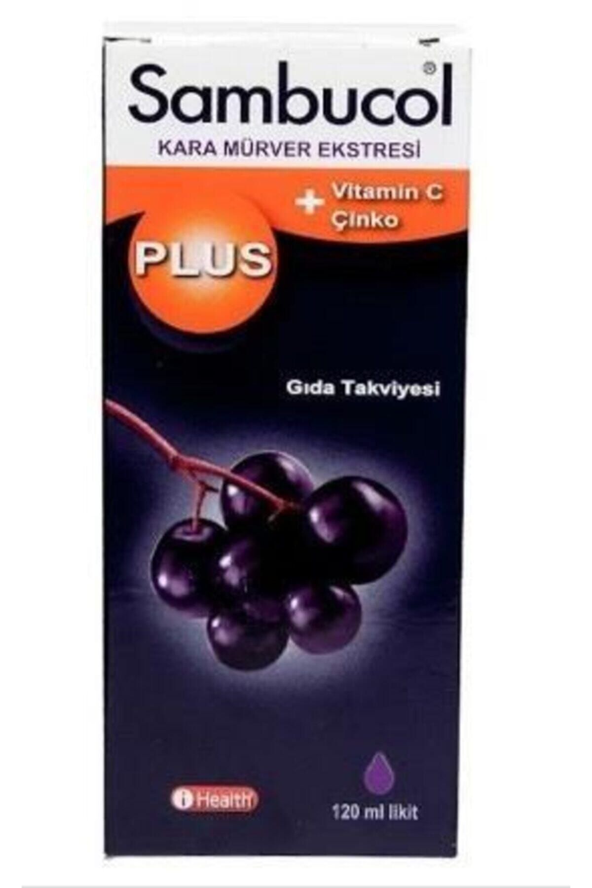 Sambucol Plus Kara Mürver Özütü C Vitamini Çinko 120 ml Sambucol Plus Kara Mürver Özütü C Vitamini Çinko 120 ml