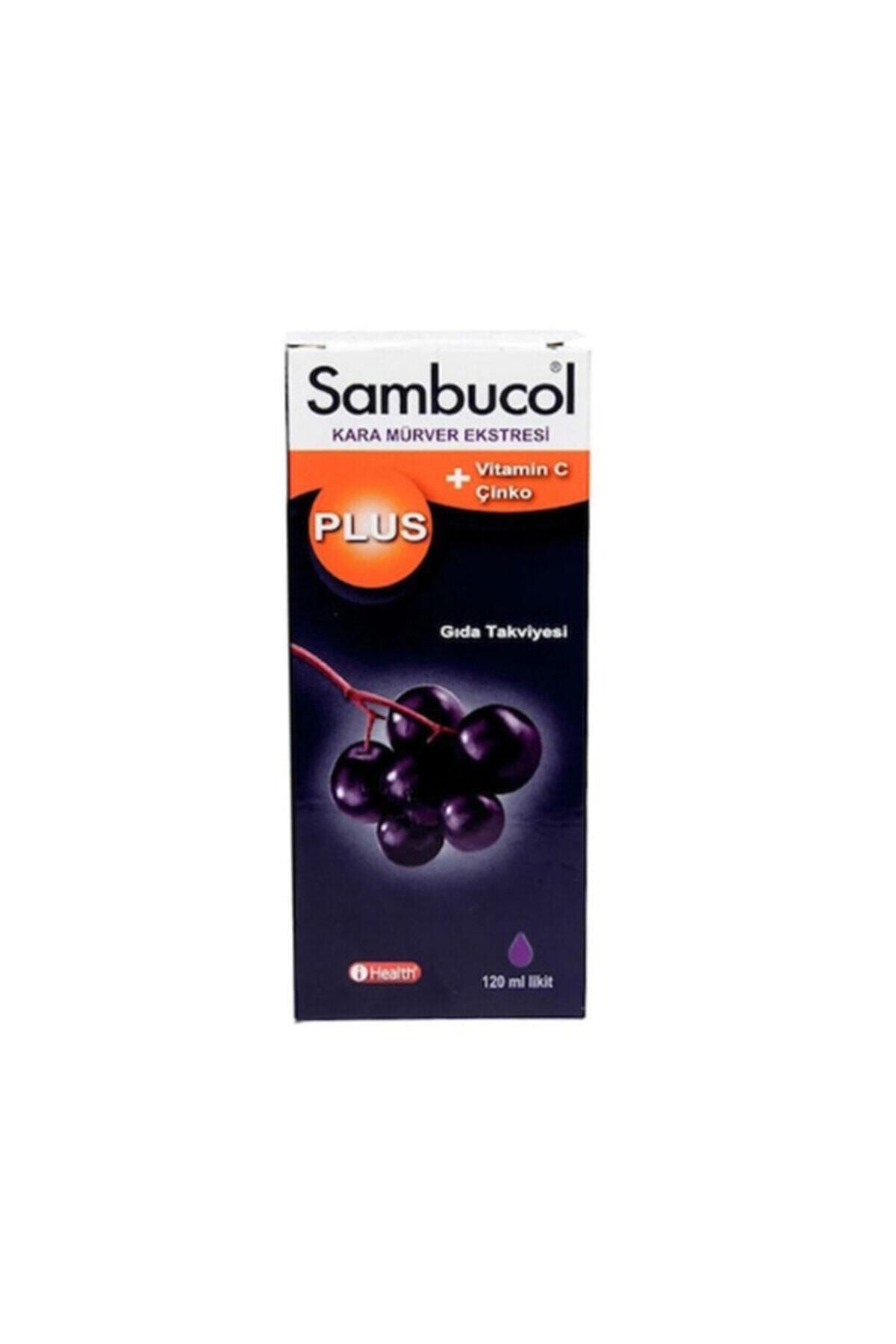Sambucol Plus Kara Mürver Özütü C Vitamini Çinko 120 ml Sambucol Plus Kara Mürver Özütü C Vitamini Çinko 120 ml