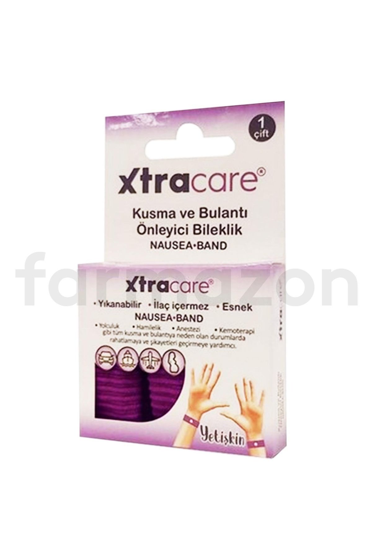 Xtracare Kusma Ve Bulantı Önleyici Bileklik - Mor Xtracare Kusma Ve Bulantı Önleyici Bileklik - Mor