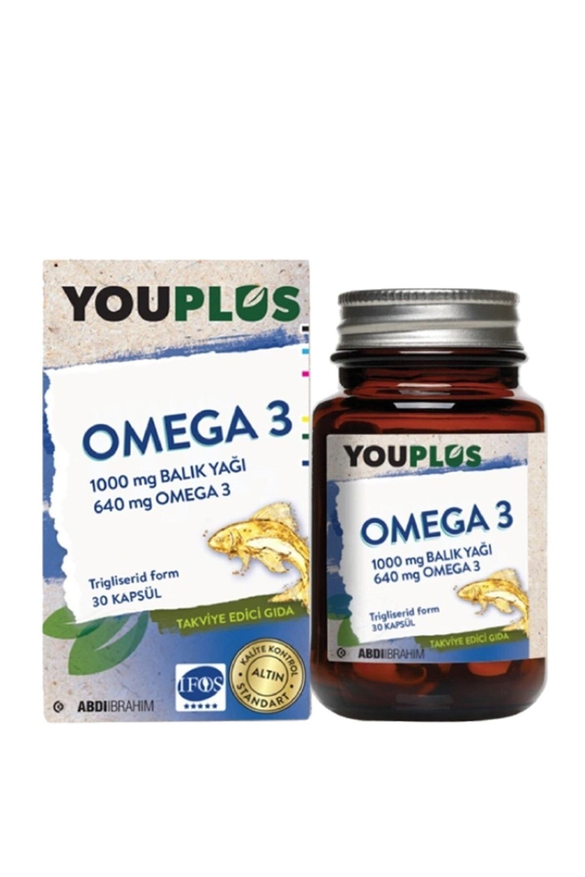 Youplus Omega 3 30 Kapsül Youplus Omega 3 30 Kapsül